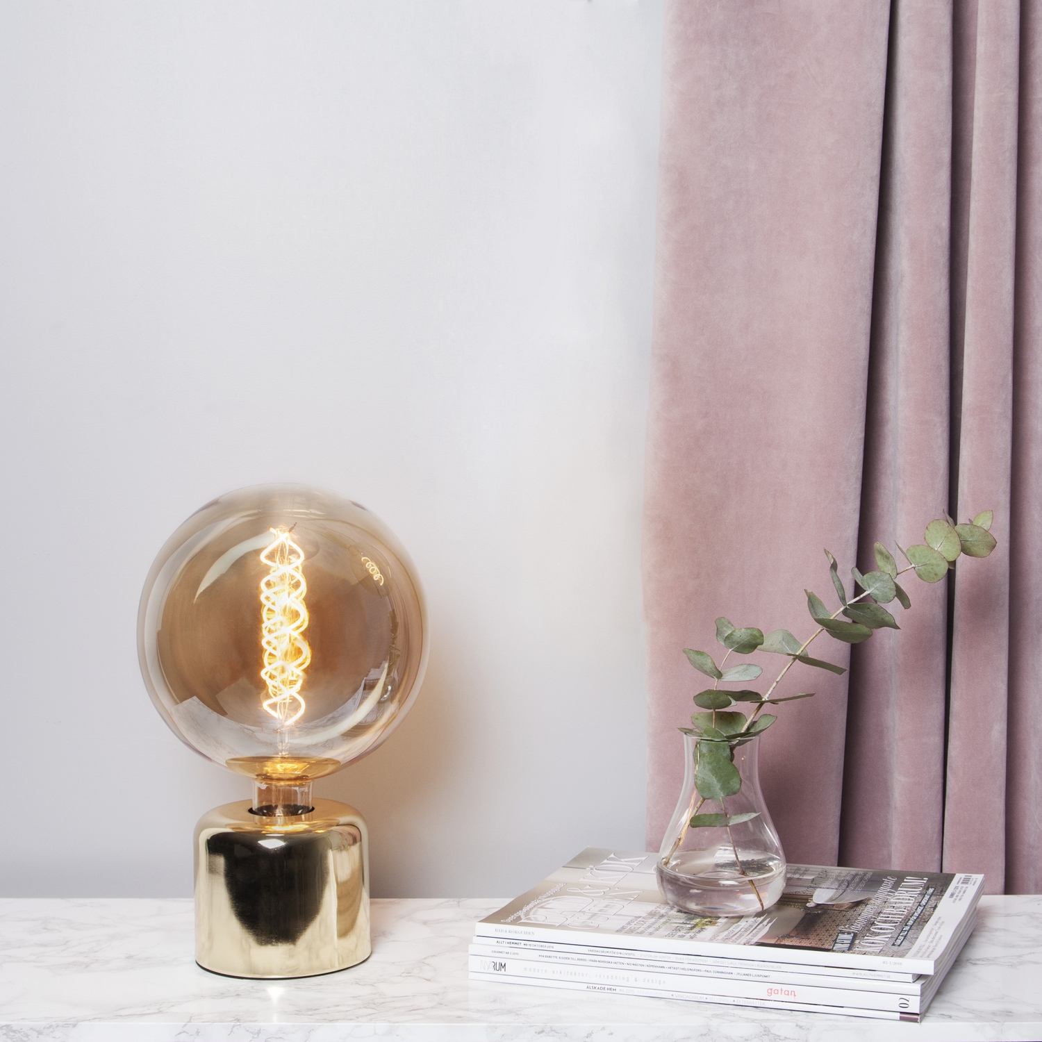 Lampfot Star Trading E27 Glans 10 cm