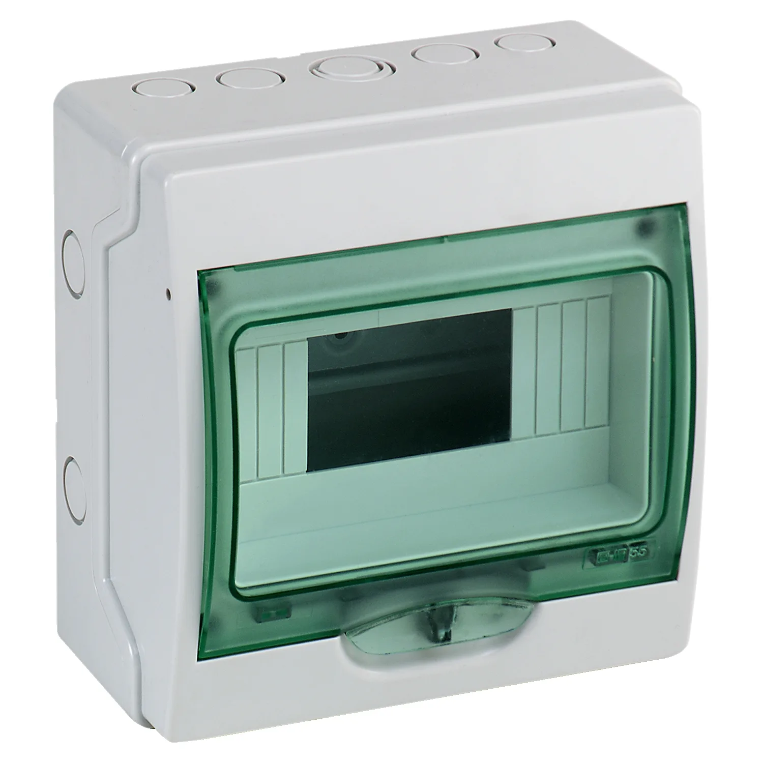 Normkapsling Schneider Electric Mureva Mini Utanpåliggande 4–12 Moduler IP65