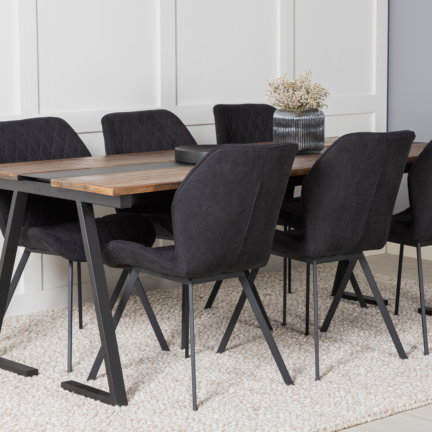 Matgrupp Venture Home Jane med 6 Geneva Stolar