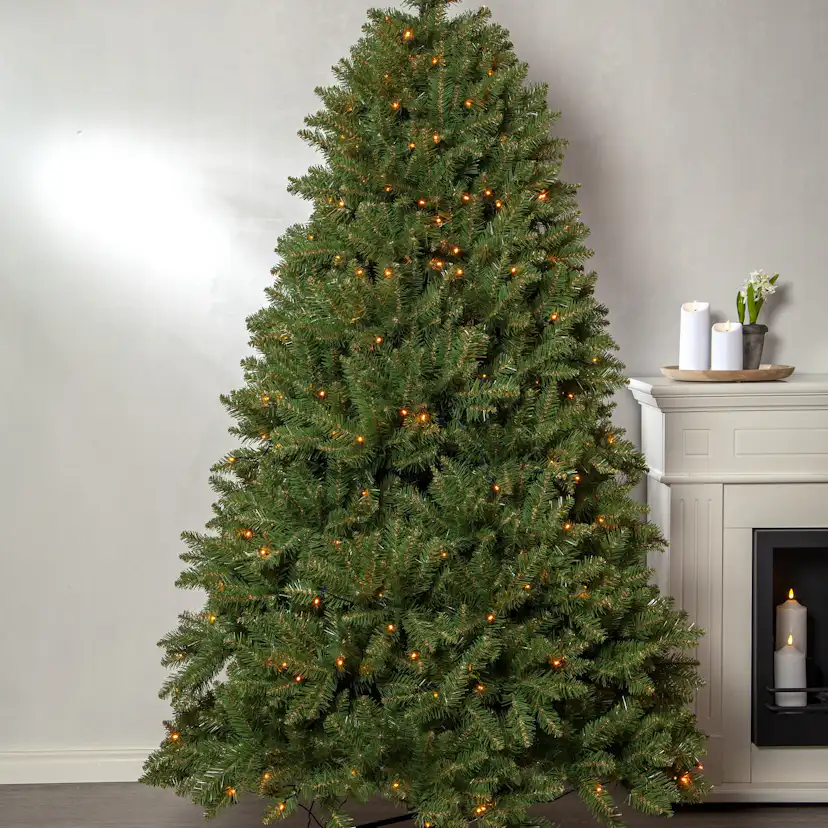 Plastgran Star Trading med LED Narvik 210 cm