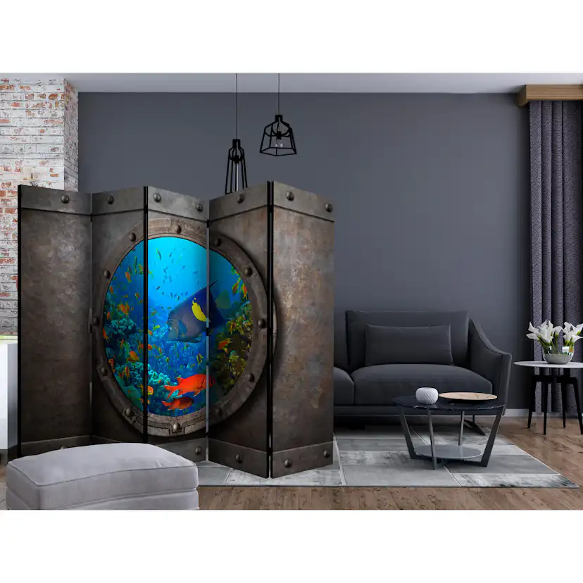 Rumsavdelare Skärmvägg Arkiio Submarine Window II 225x172 cm