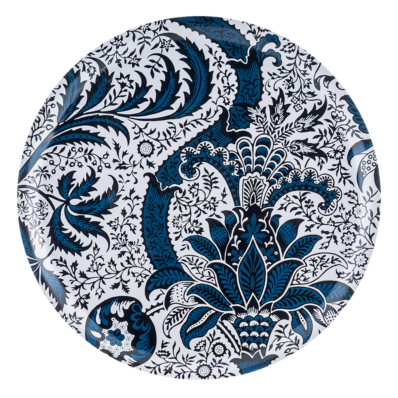 Bricka Åry Trays Indian Indigo Rund