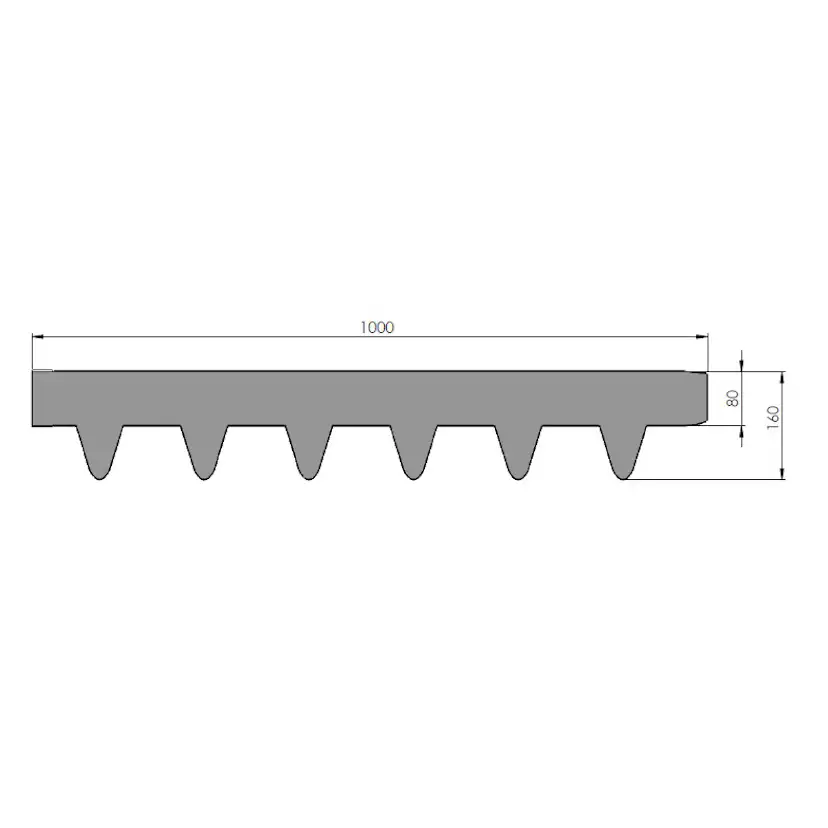 Rabattkant Skotte Garden 100 cm 4-pack