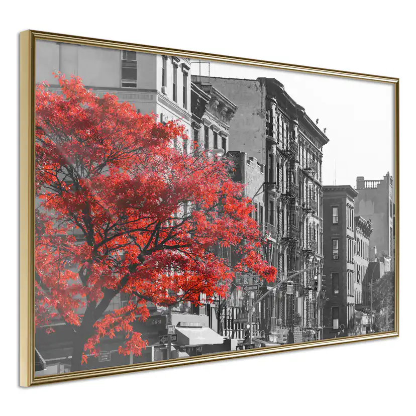 Poster Artgeist Affisch Autumn in New York