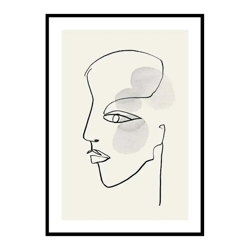 Poster Gallerix Surreal Face