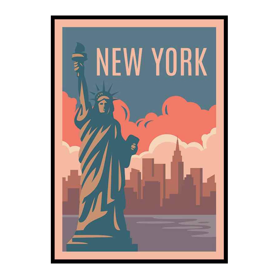 Statue of Liberty New York 50x70 cm