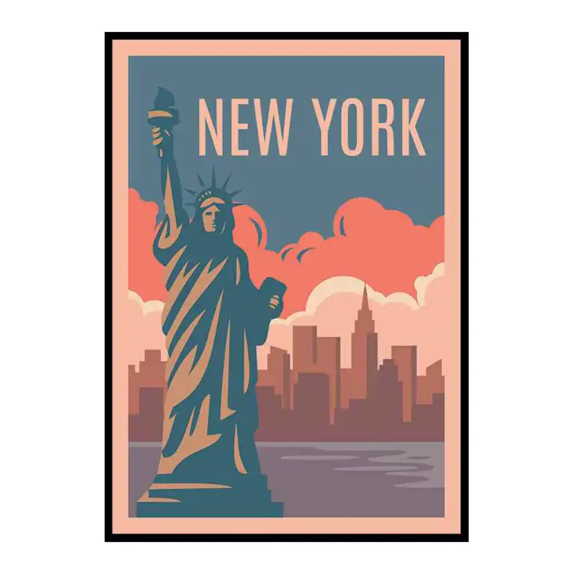 Statue of Liberty New York 50x70 cm