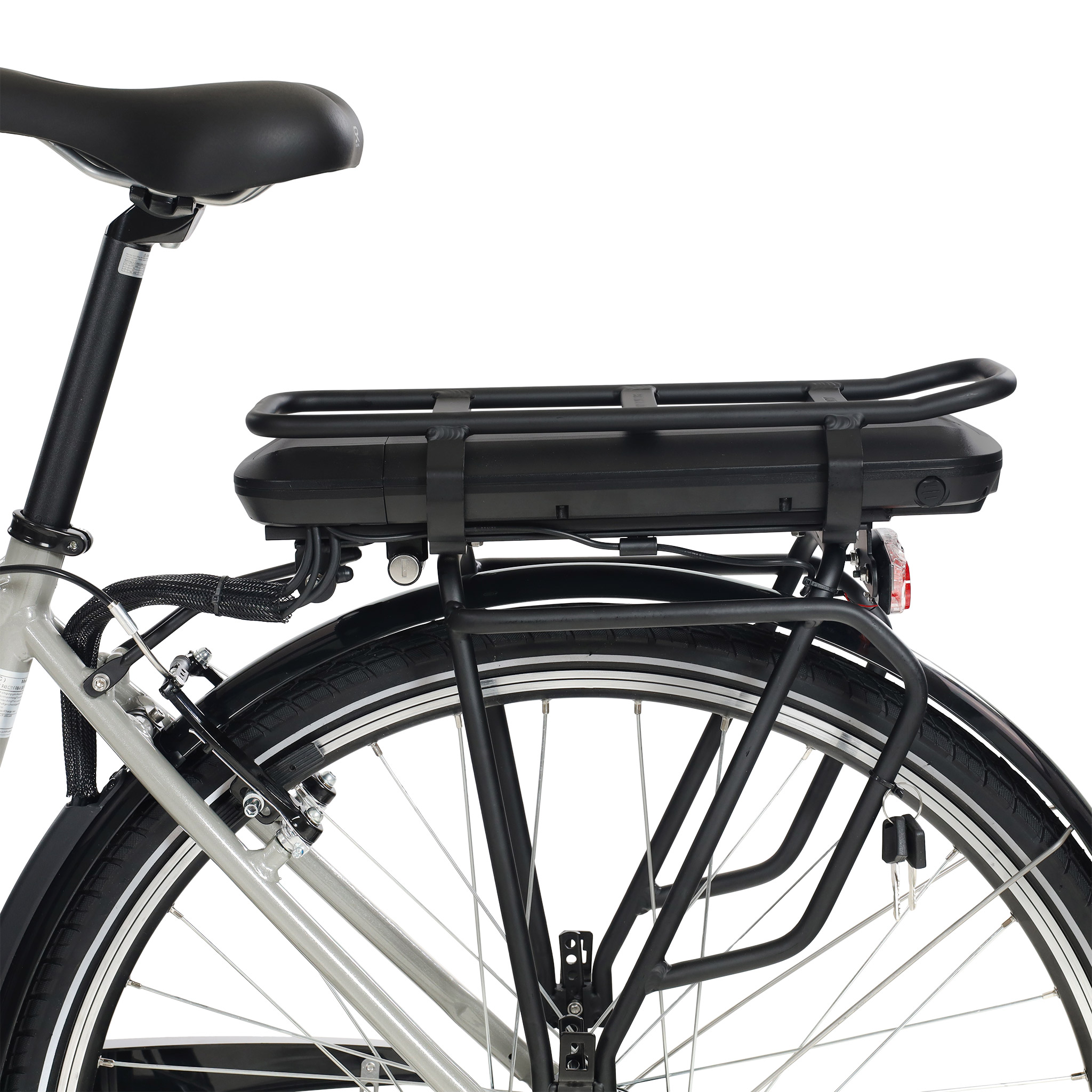 Elcykel Lyfco Herr 28" - Elian 13 Ah Silver