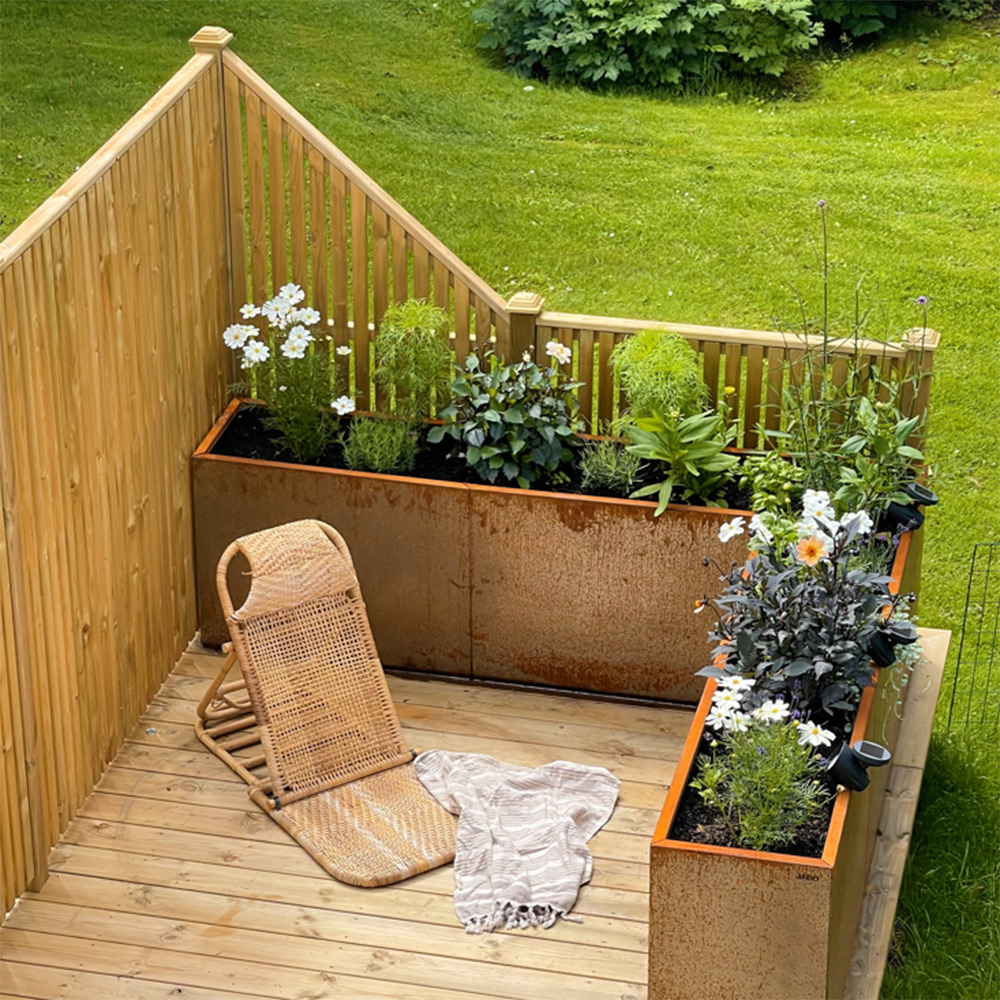Skärm Jabo Vertikal 1 Tryckimpregnerad Gran 159x159 cm FSC (B)