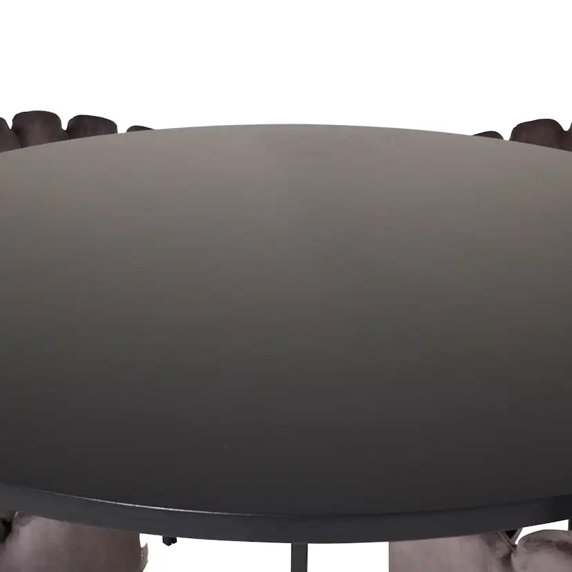Matgrupp furniture/fashion Copenhagen med 4 Gråa Limhamn Stolar