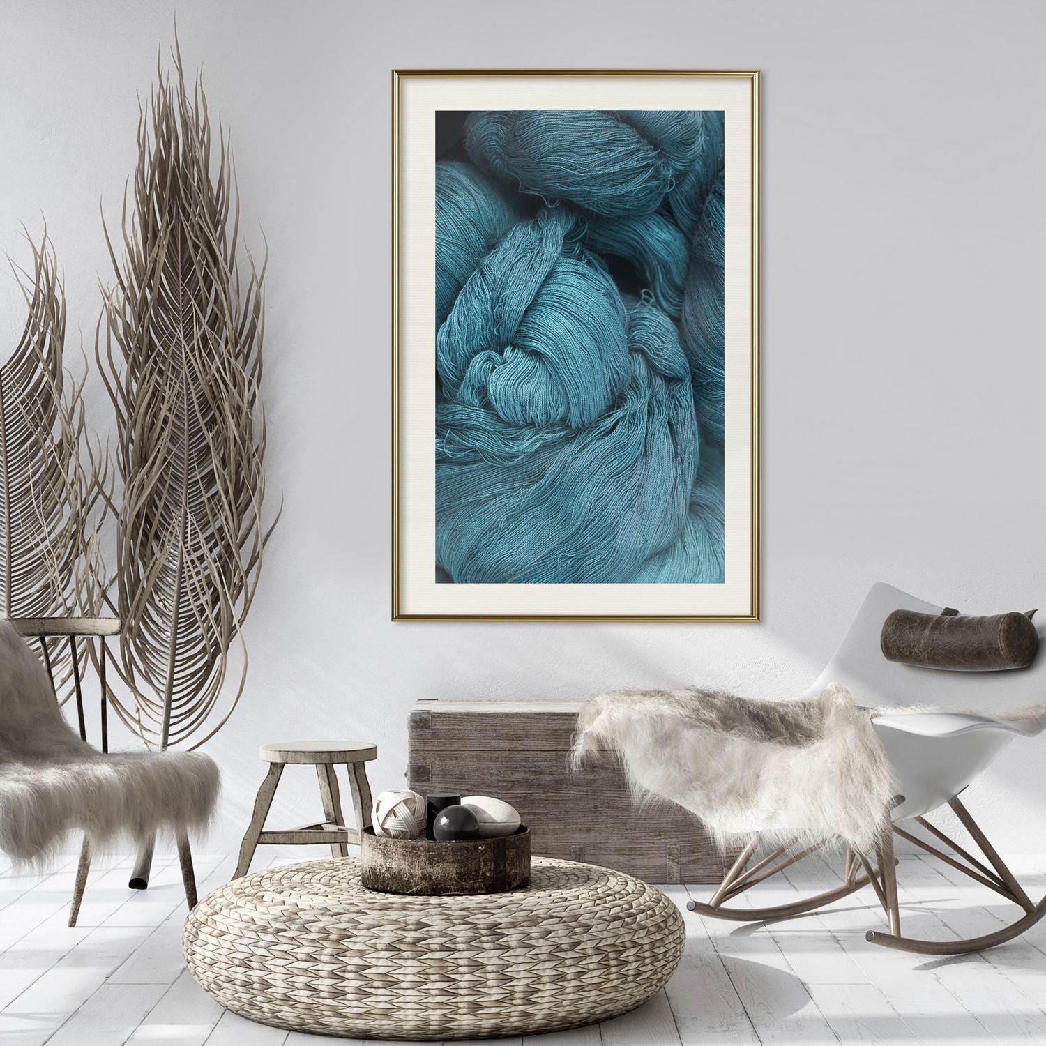 Poster Artgeist Affisch Melancholic Wool