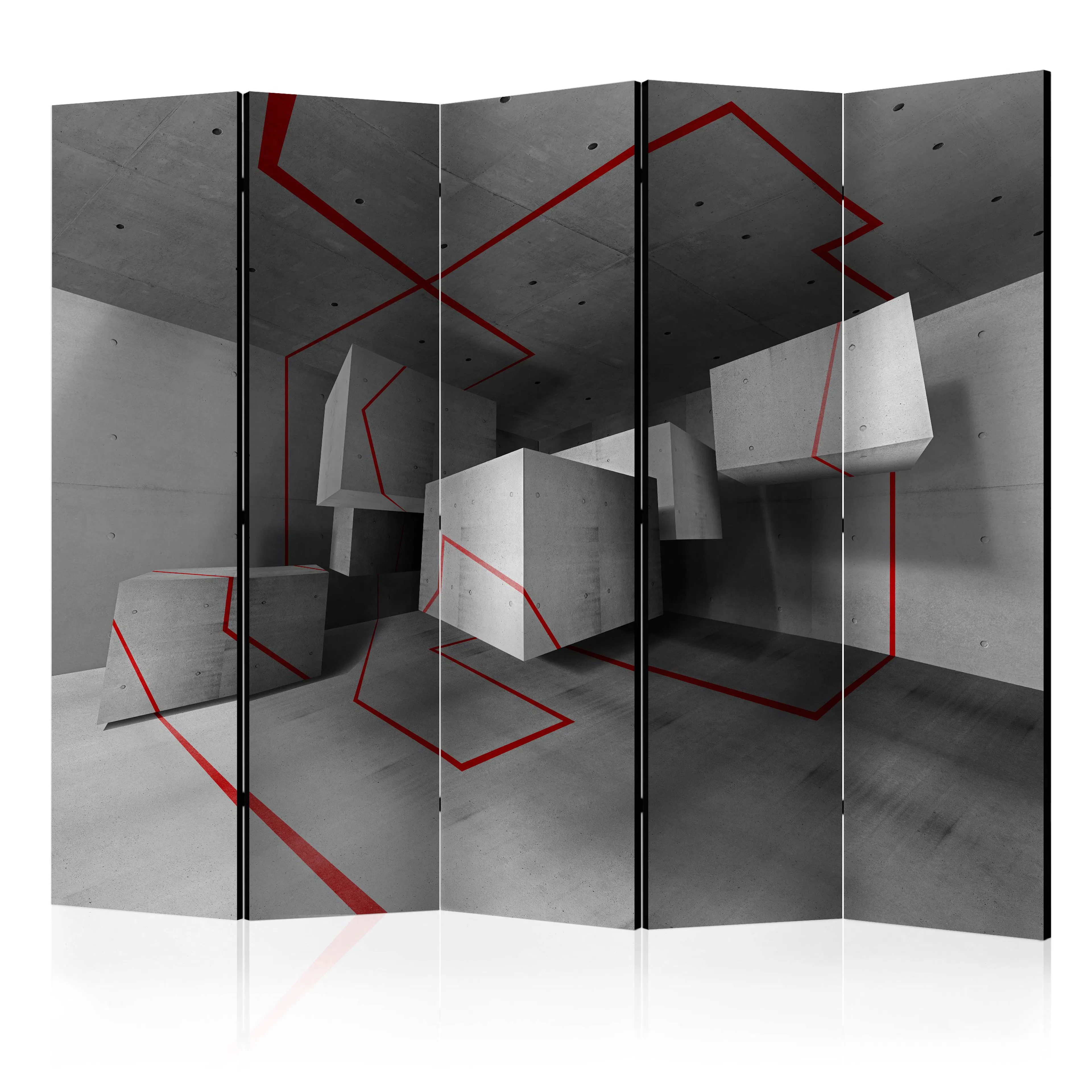 Rumsavdelare Skärmvägg Arkiio Red Trail II 225x172 cm