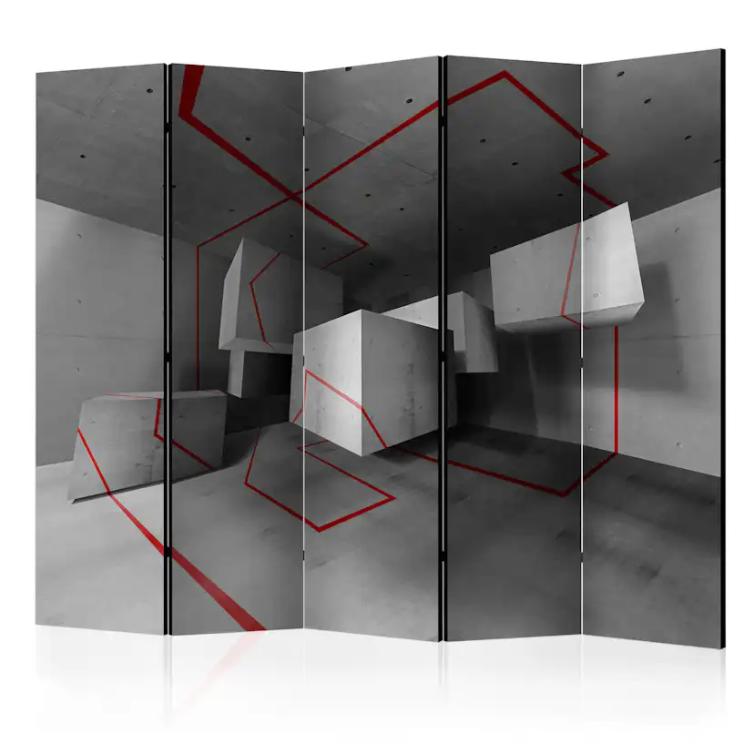 Rumsavdelare Skärmvägg Arkiio Red Trail II 225x172 cm