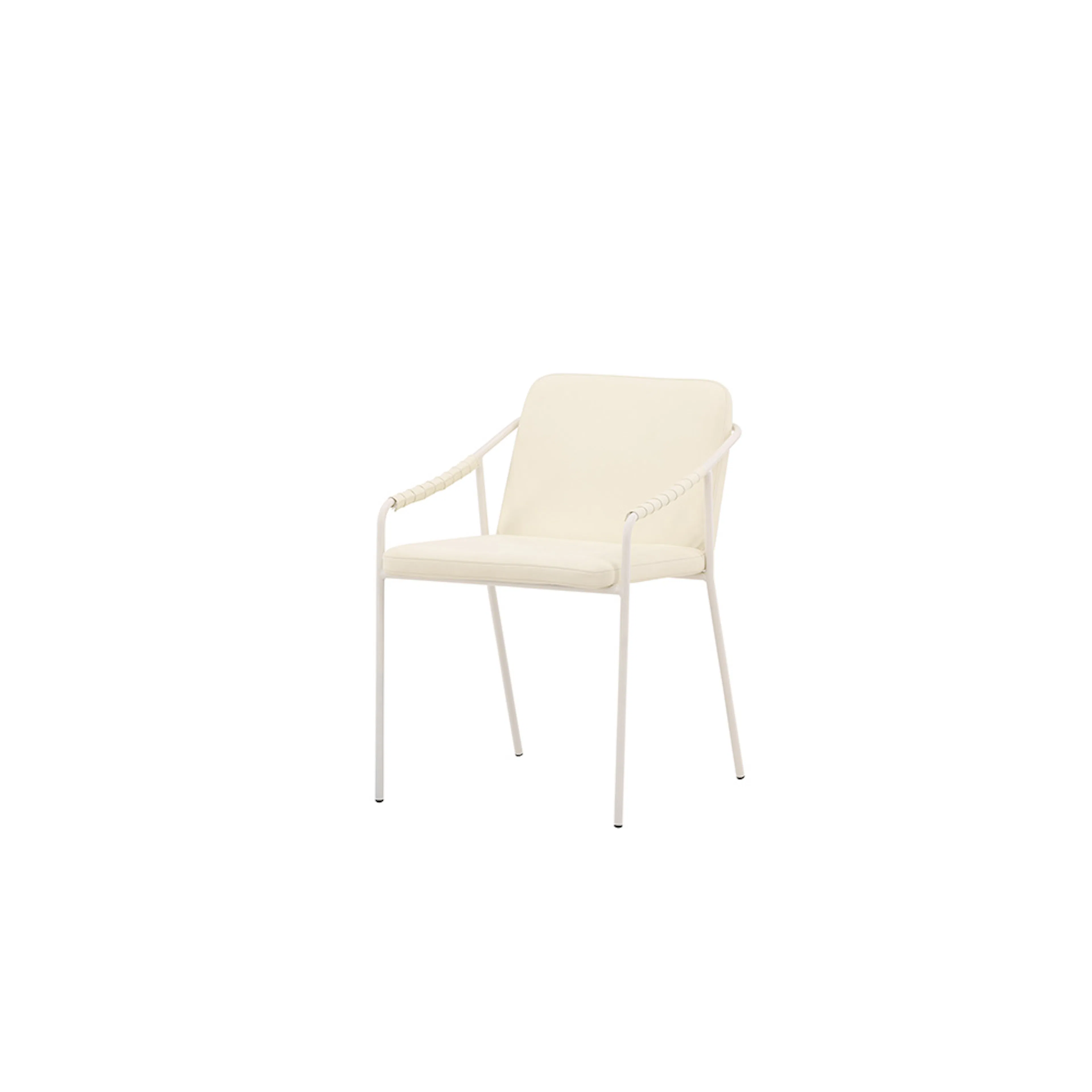 Tvist Dining Chair - Beige / Beige PU Beige