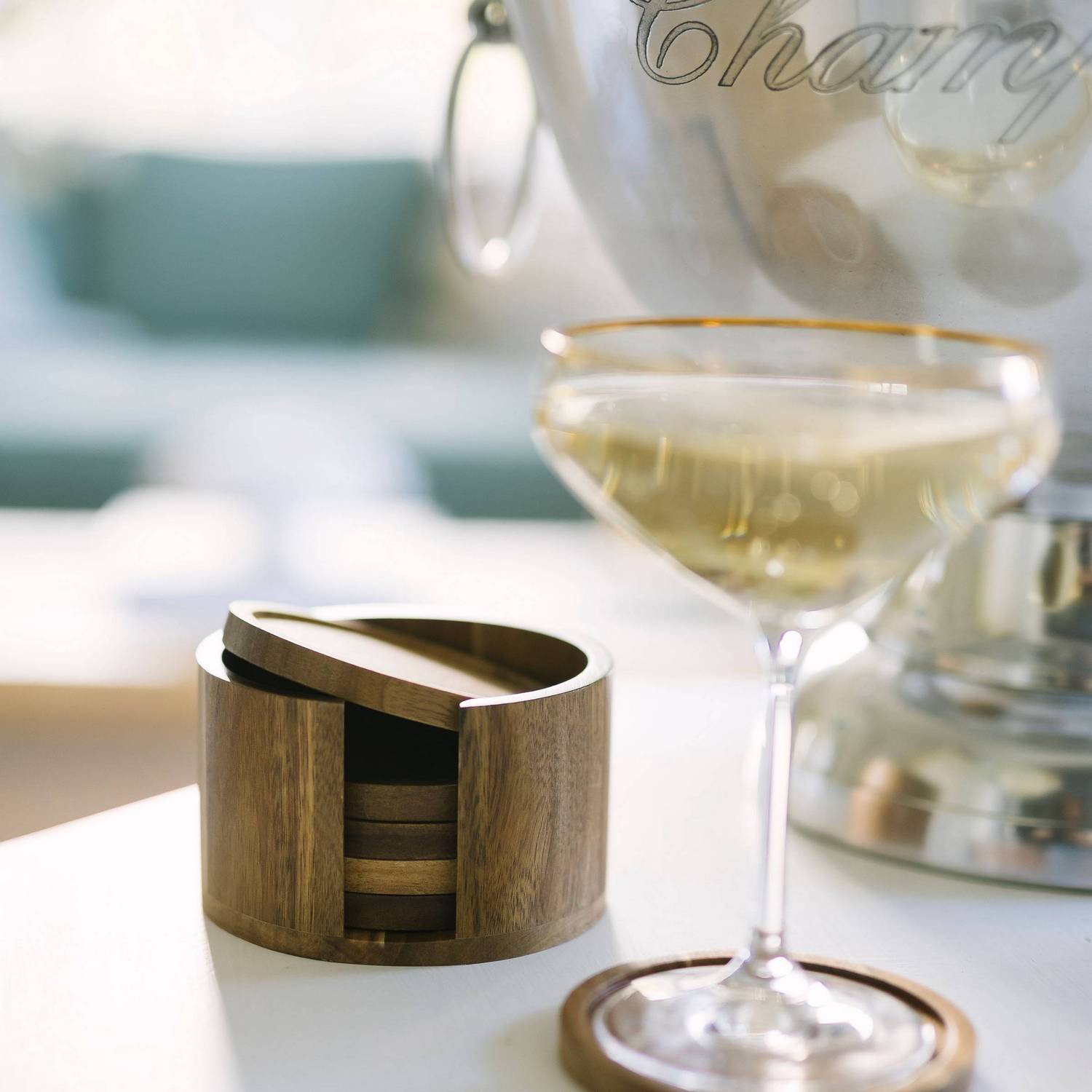 Glasunderlägg Dorre Gota Ø10 cm 6-pack