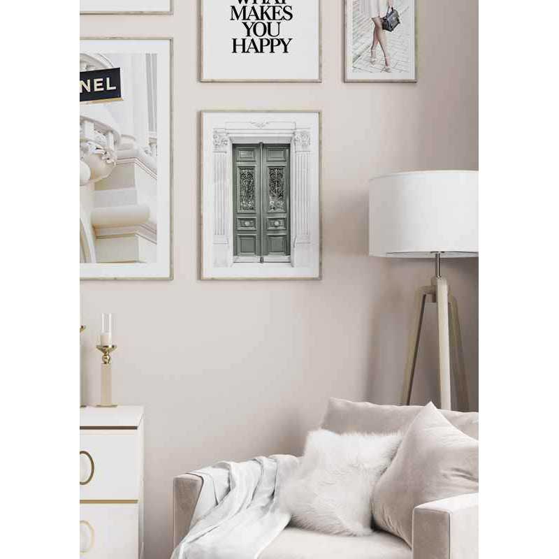 Poster Gallerix Green Double Door