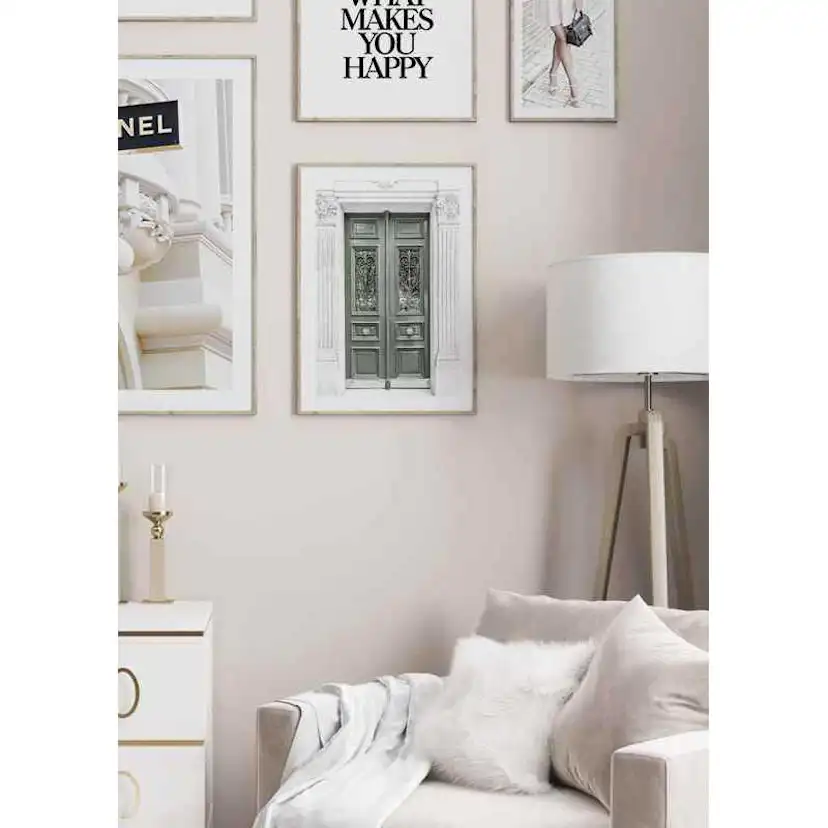 Poster Gallerix Green Double Door