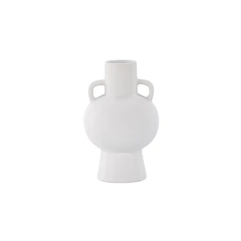 Cent Vase - Matte White - 16*16*24cm Vit