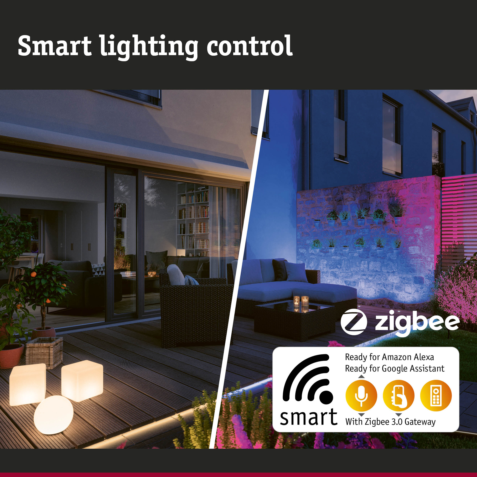 Strömbrytare Paulmann Smart Home Zigbee 3.0 Utomhus
