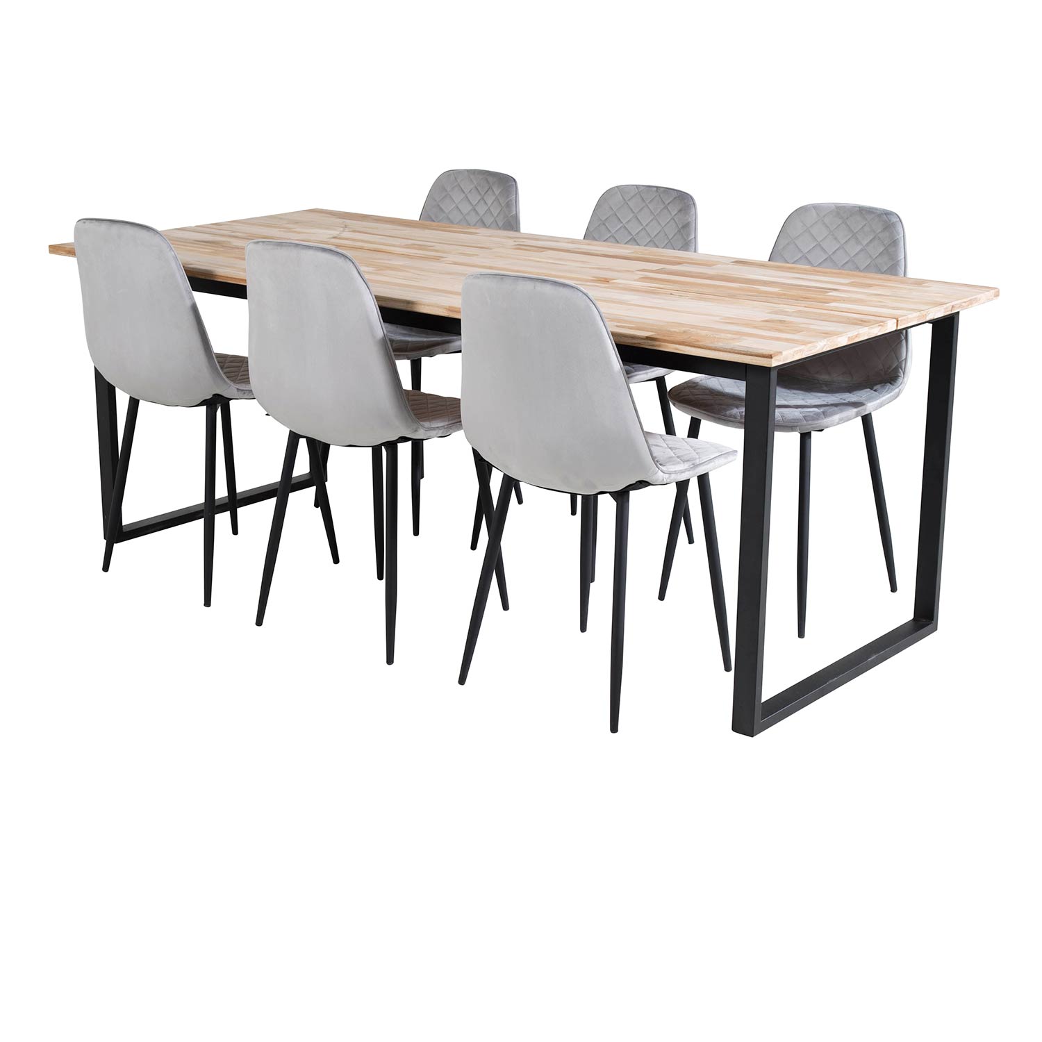 Matgrupp Venture Home Cirebon med 6 Polar Stolar