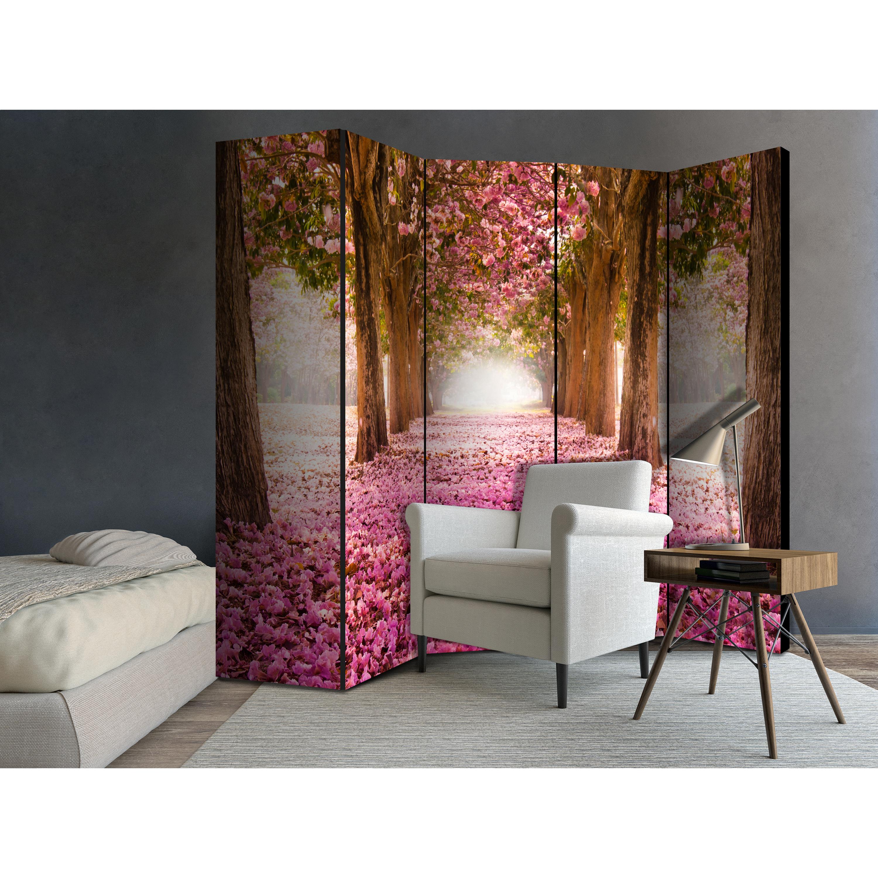Rumsavdelare Skärmvägg Arkiio Pink Grove II 225x172 cm