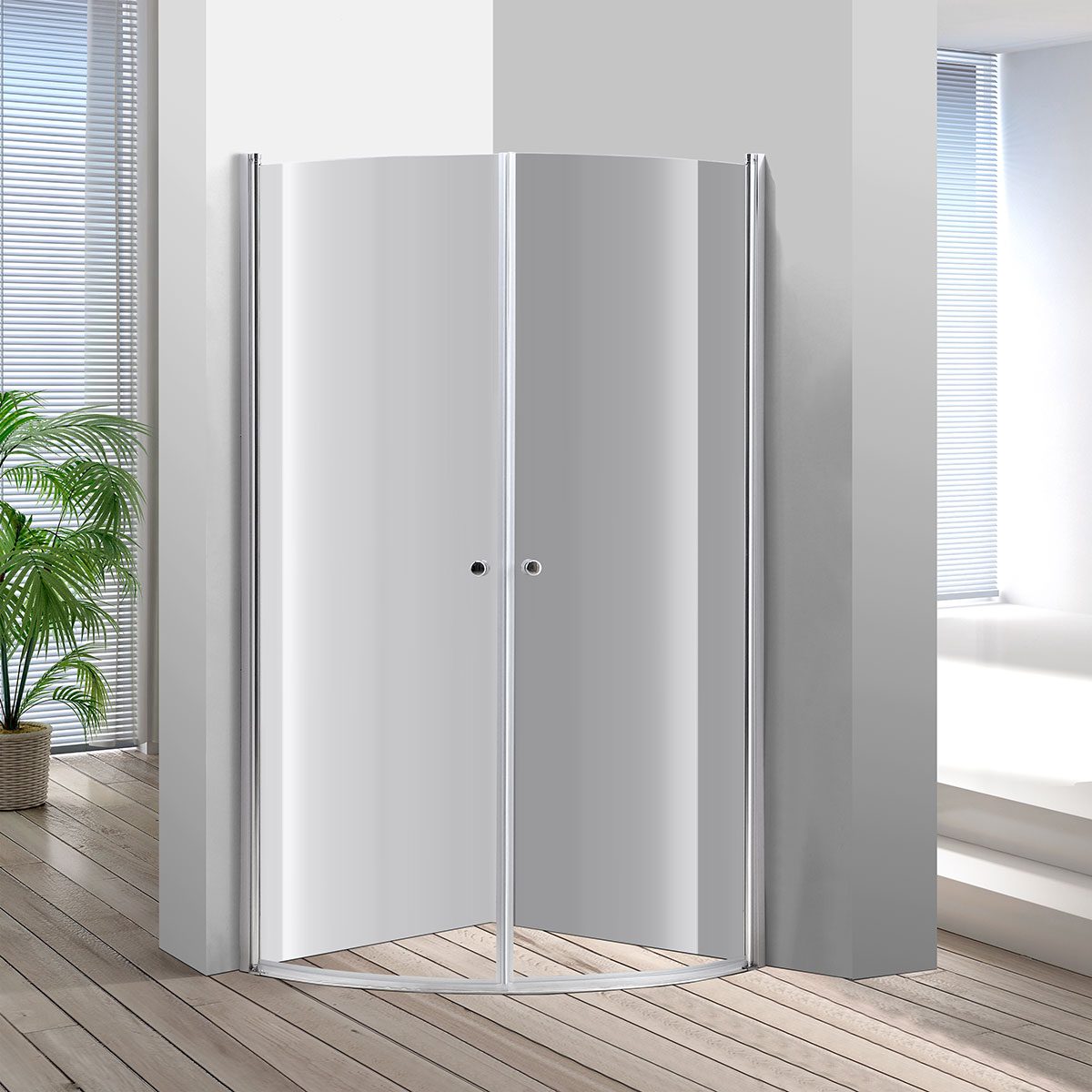 Duschhörn Nortiq Anholt 90x90 cm