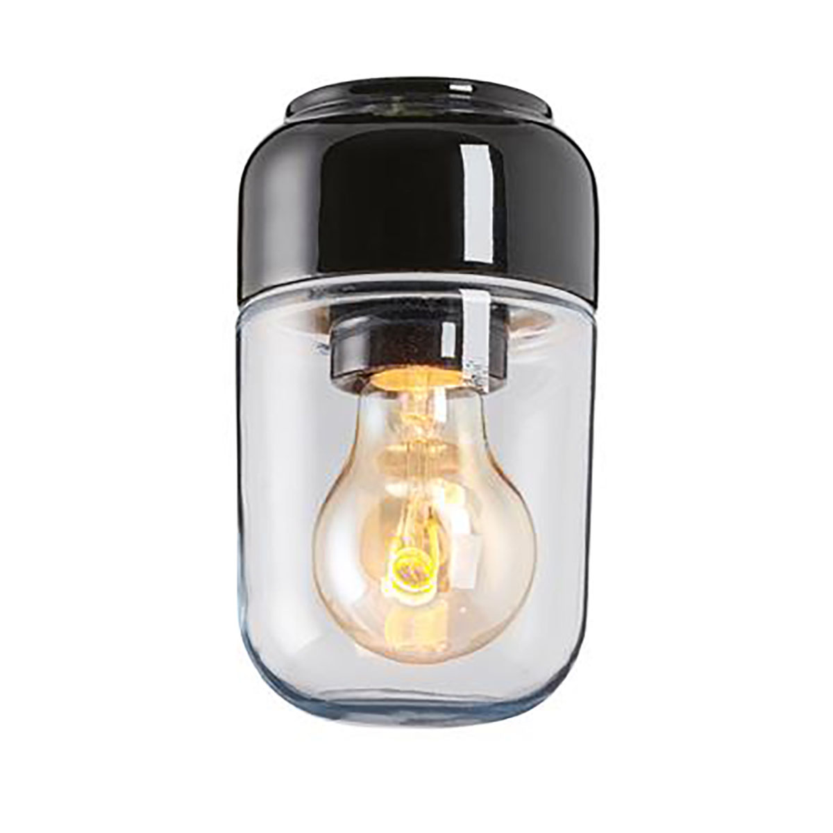 Vägg-/Taklampa Ifö Electric Ohm 100/170 Klar Bastu