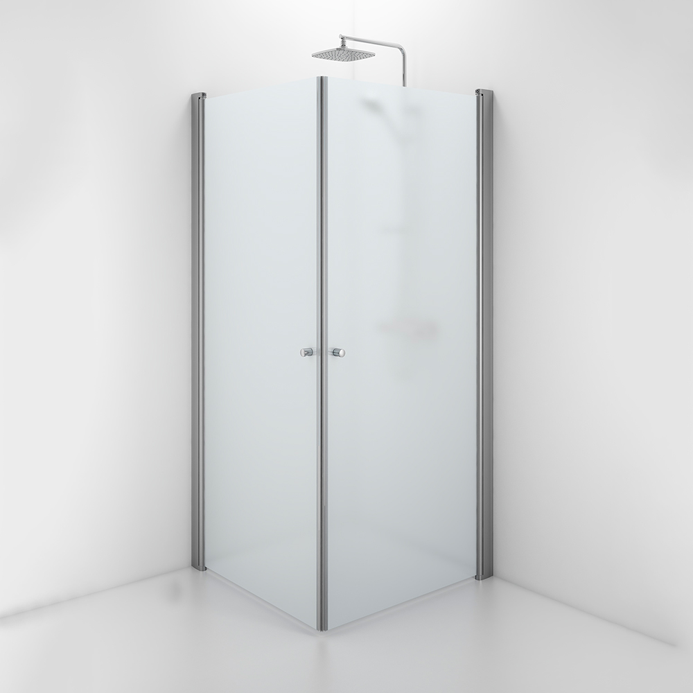 Duschdörr Contura Shower Space Rak SPNF med Knopp