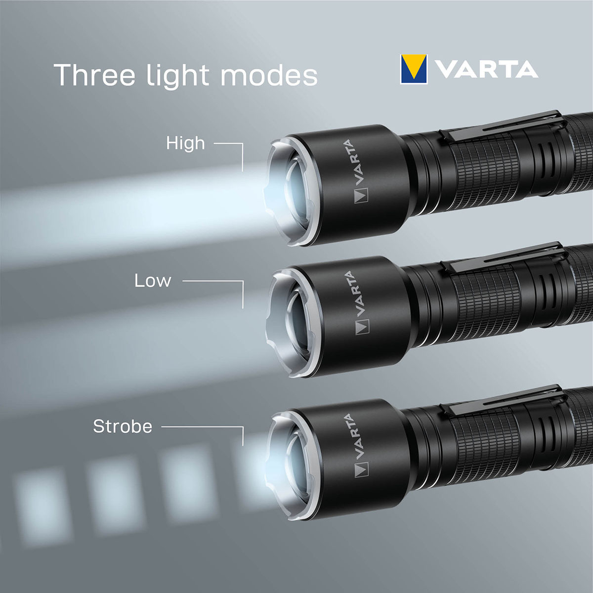 Ficklampa Varta Aluminium Light F30 Pro 400 lm