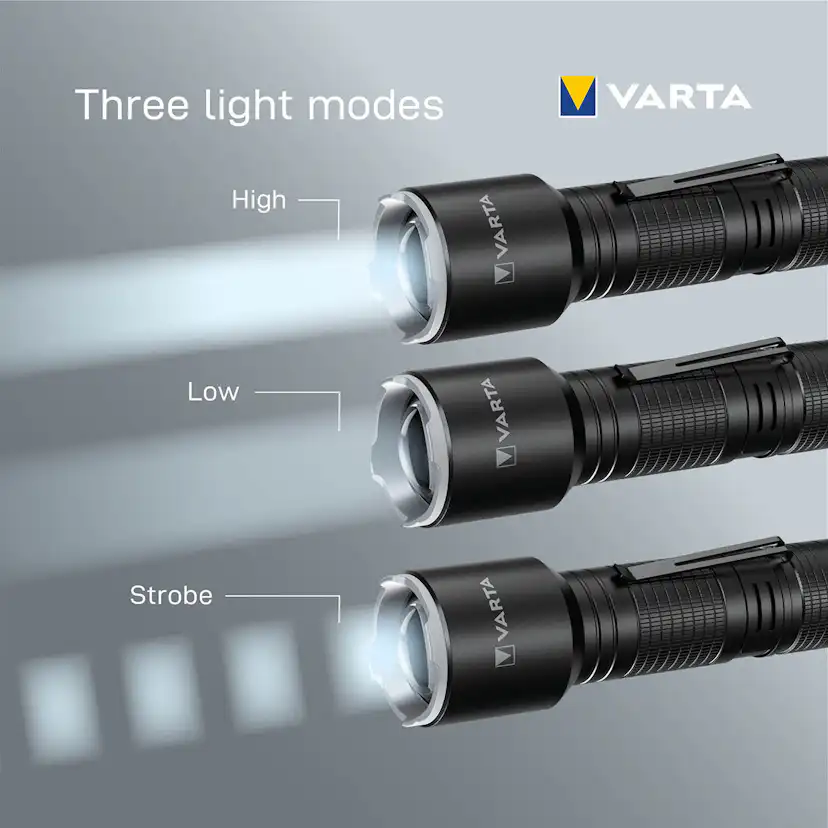 Ficklampa Varta Aluminium Light F30 Pro 400 lm