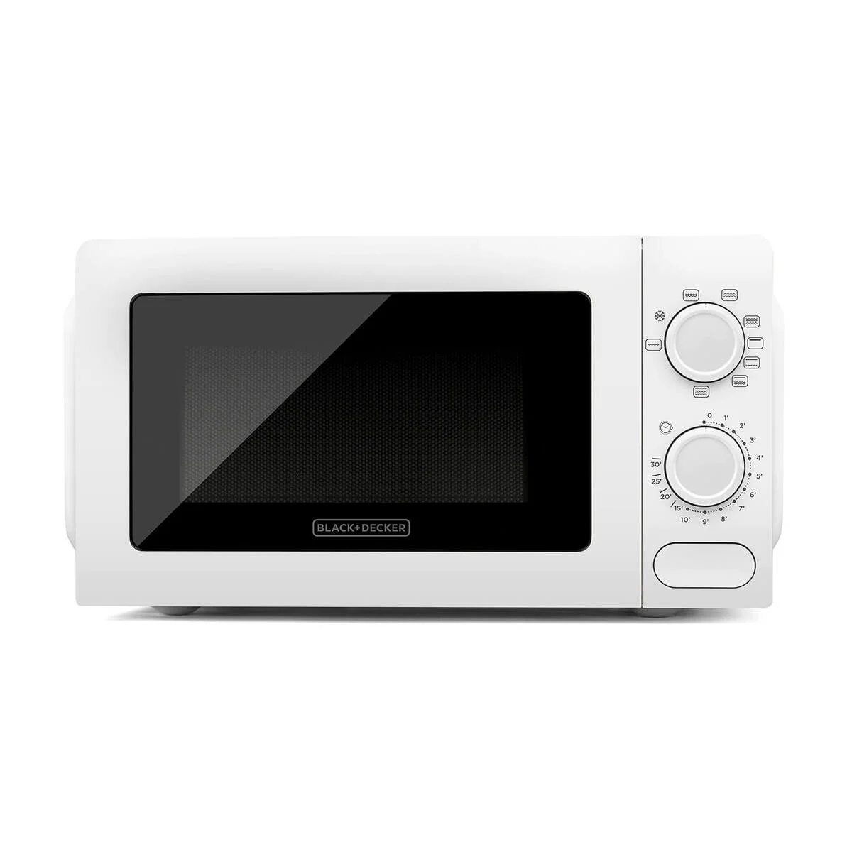 Mikrovågsugn BLACK+DECKER 700W Grillfunktion Vit