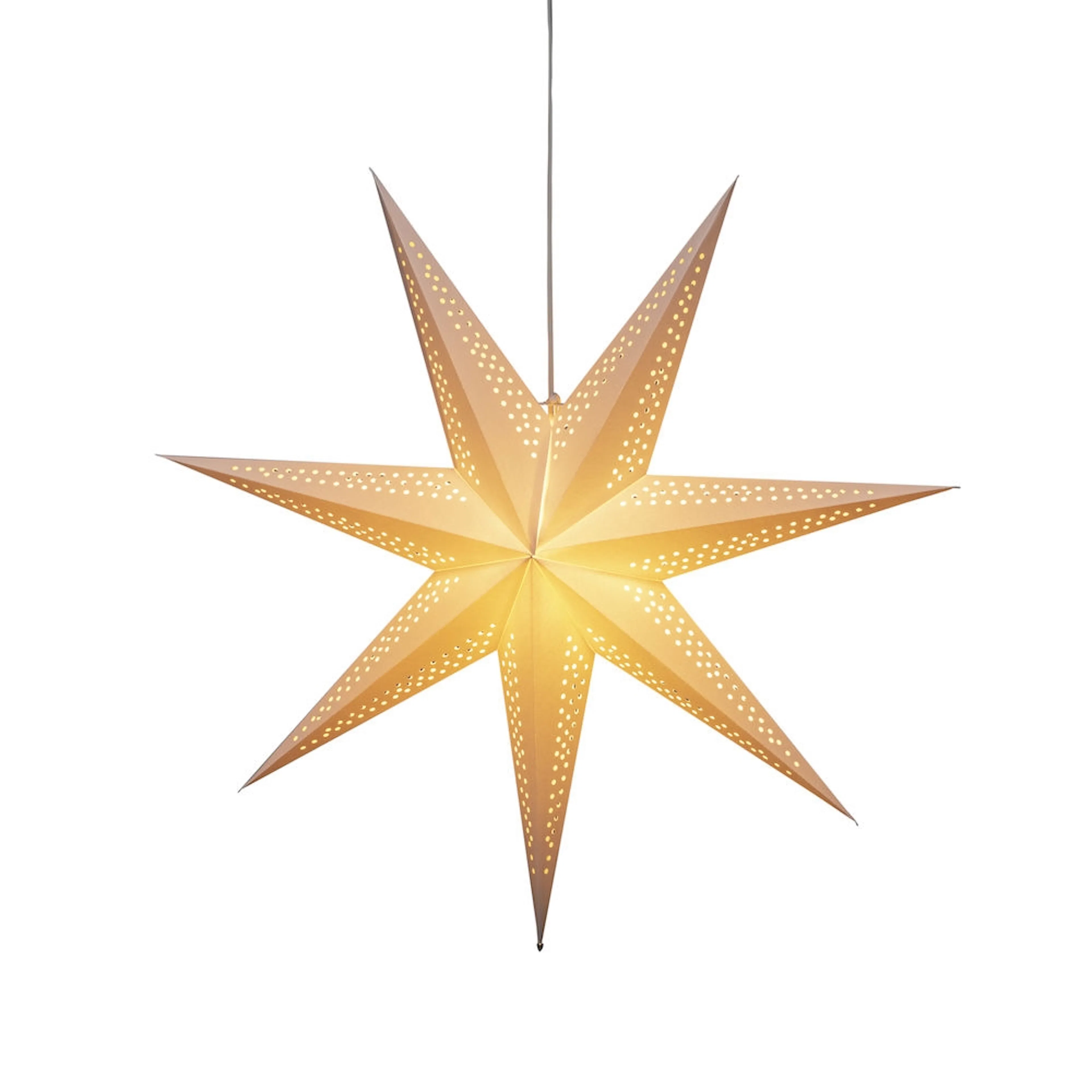 Adventsstjärna Gnosjö Konstsmide 78 cm med Sladdställ