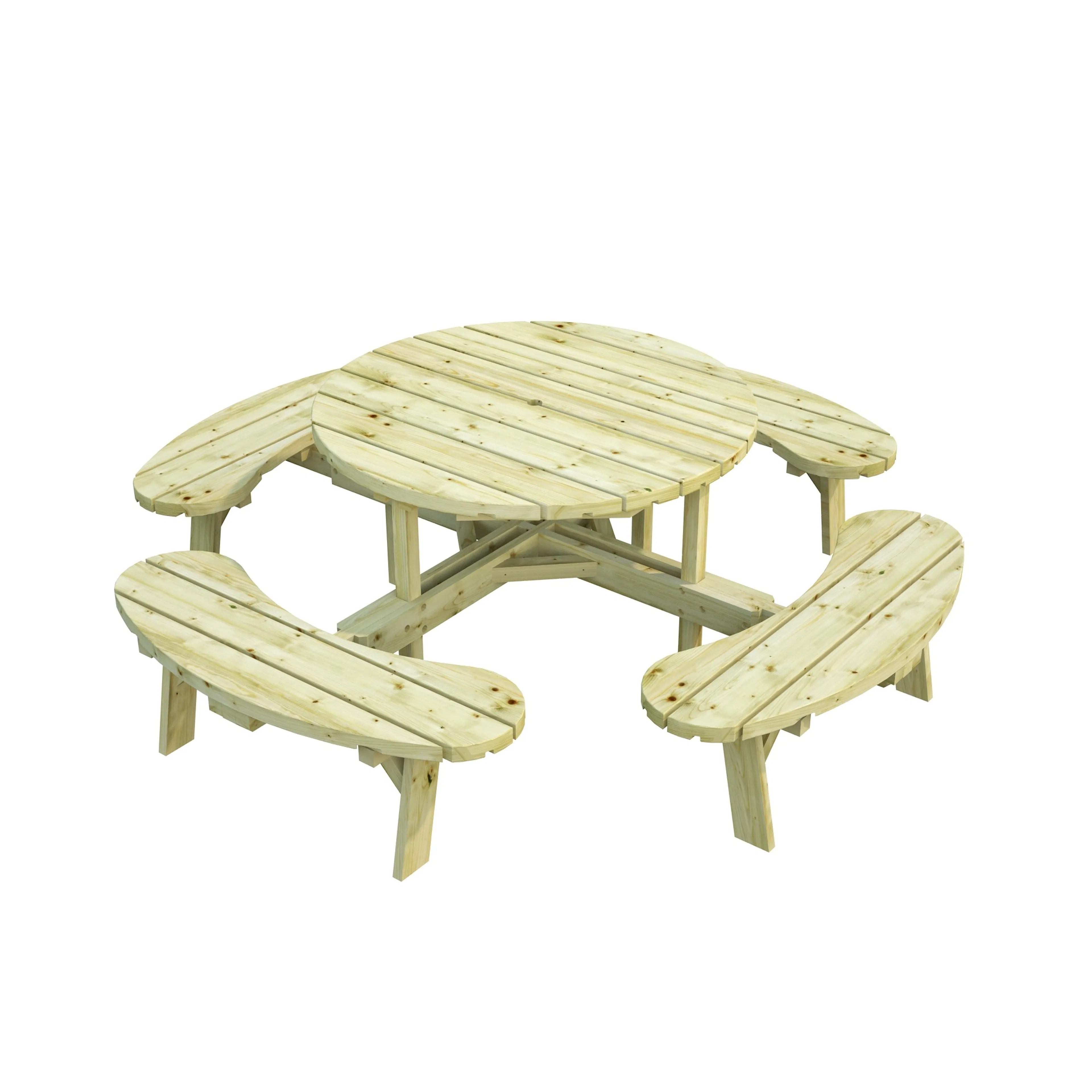 Oscar, table Grön/Tryckimpregnerad