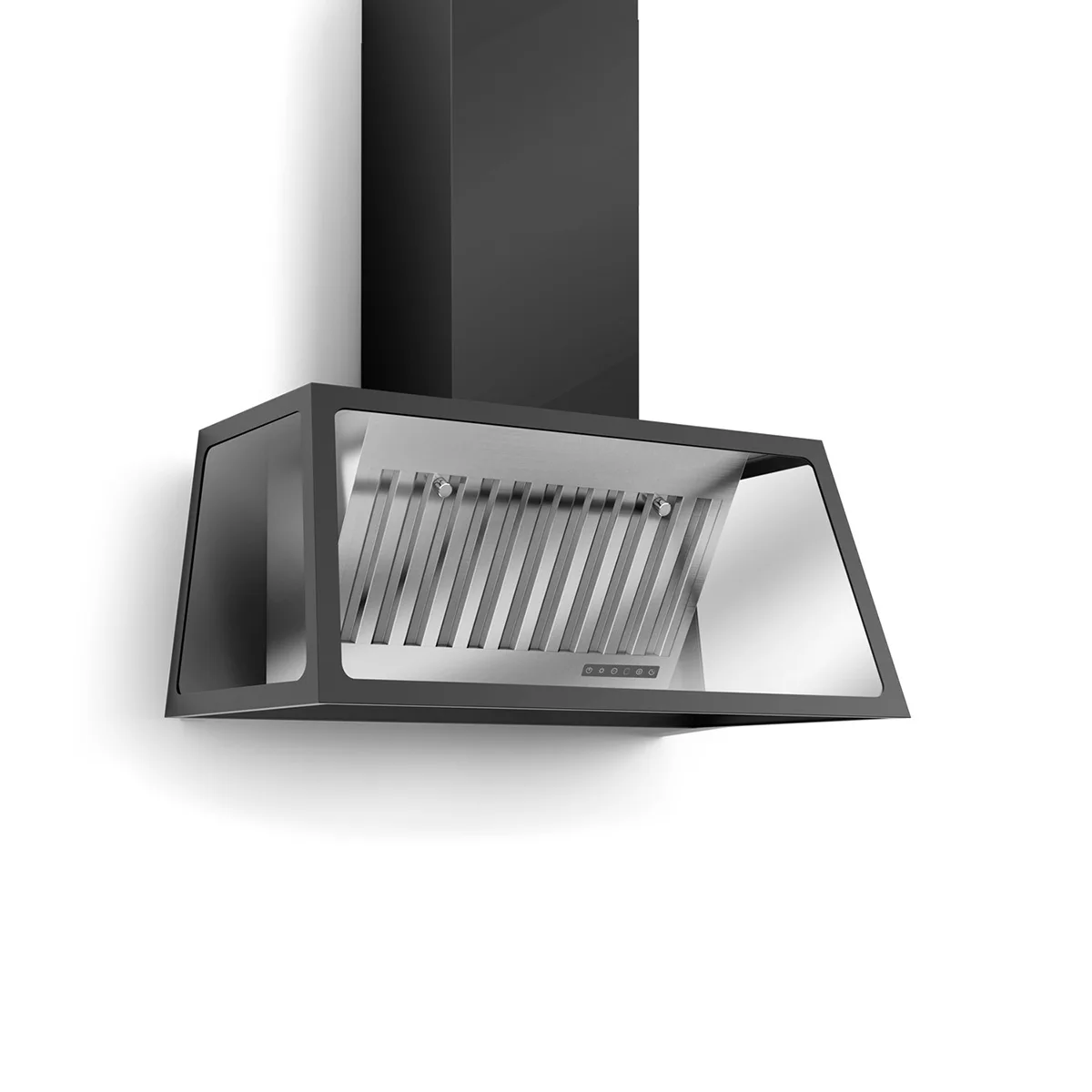 Hood vägg Vit , B: 800 mm