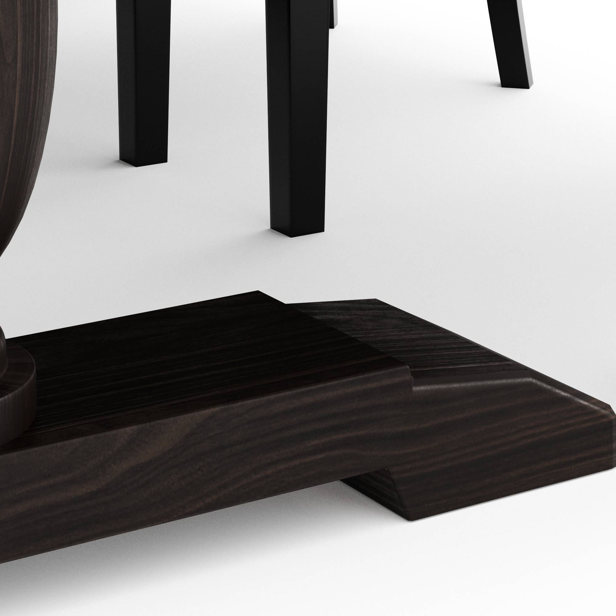 Matgrupp Bloomington Dijon Rektangulärt Matbord 200 cm med 6 Viktoria Matstol