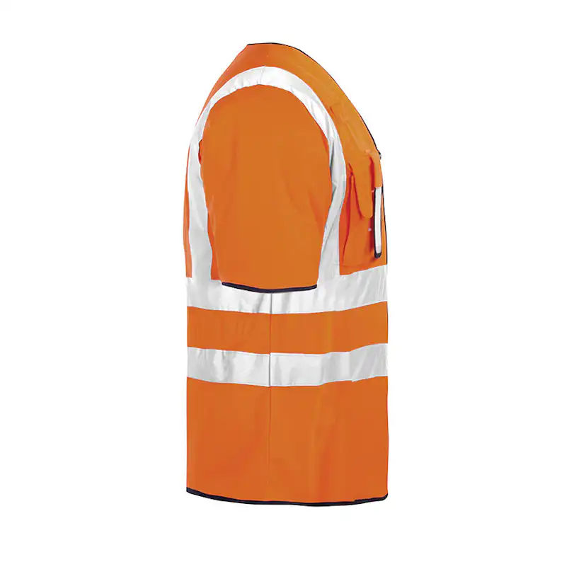 7598 Väst kl. 3 varsel, S/M, Orange Storlek:S/M Orange