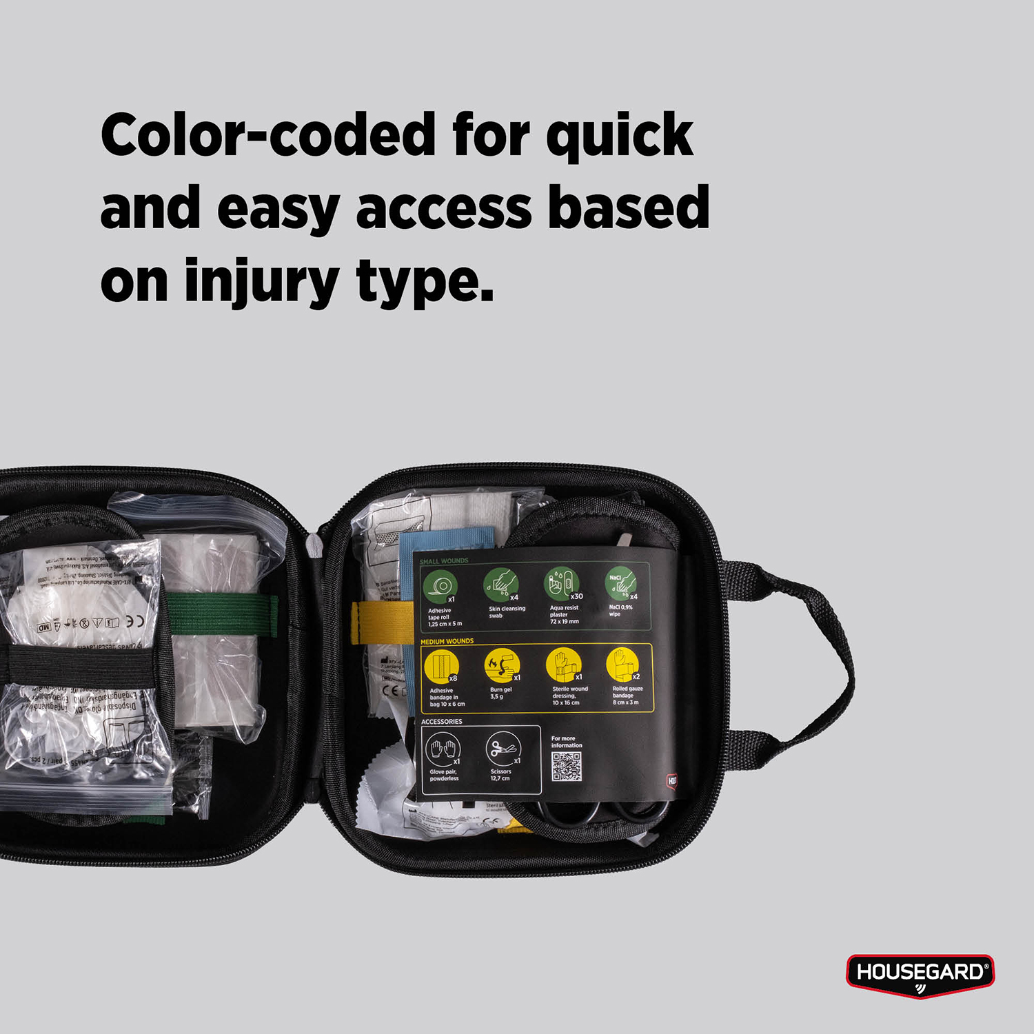Första hjälpen väska Housegard Standard