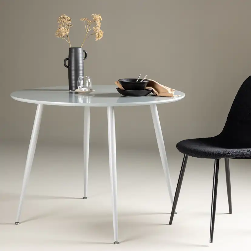 Matbord Venture Home Plaza Ø100 cm