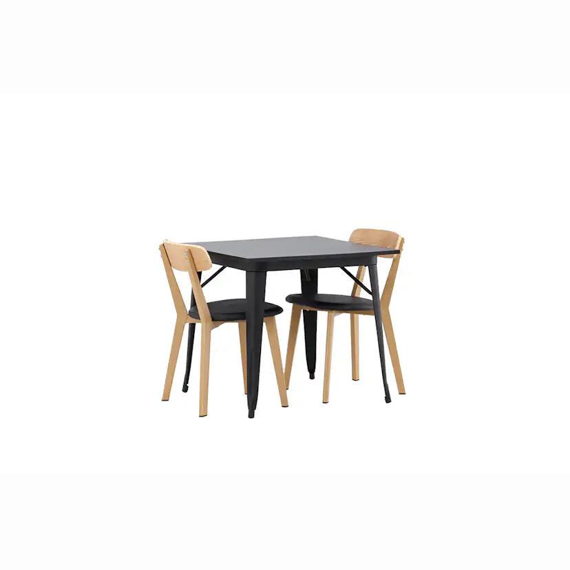 Matgrupp Venture Home Tempe med 2 Sanjos Stolar