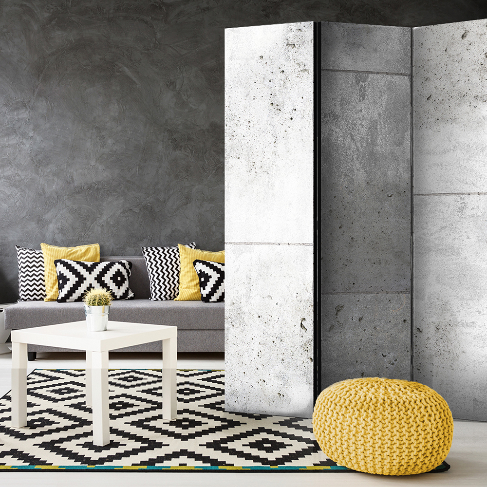 Rumsavdelare Skärmvägg Arkiio Concretum Murum 135x172 cm