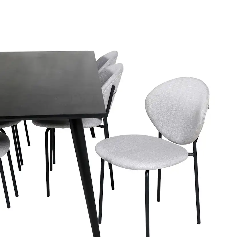 Matgrupp Venture Home Dipp med 6 Vault stolar