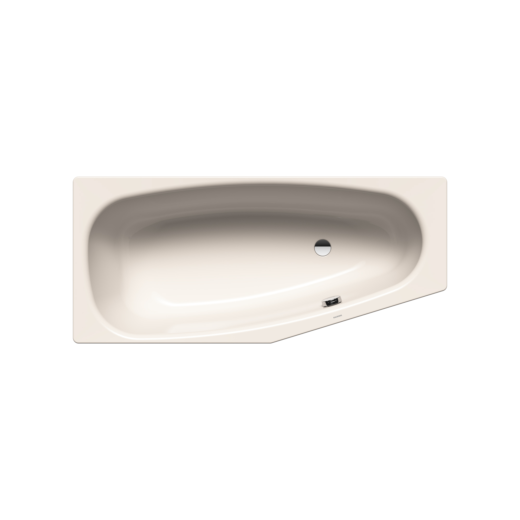 Inbyggnadsbadkar Kaldewei MinixStorlek: 1570x750x420 mm, Färg: Pergamon, Utförande: Höger