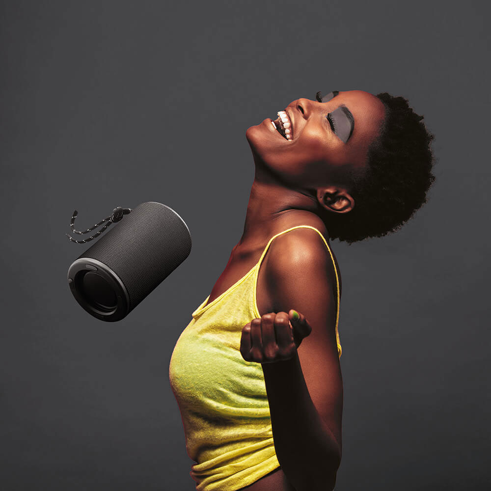 Högtalare Ledwood 2in1 T9 TWS Svart