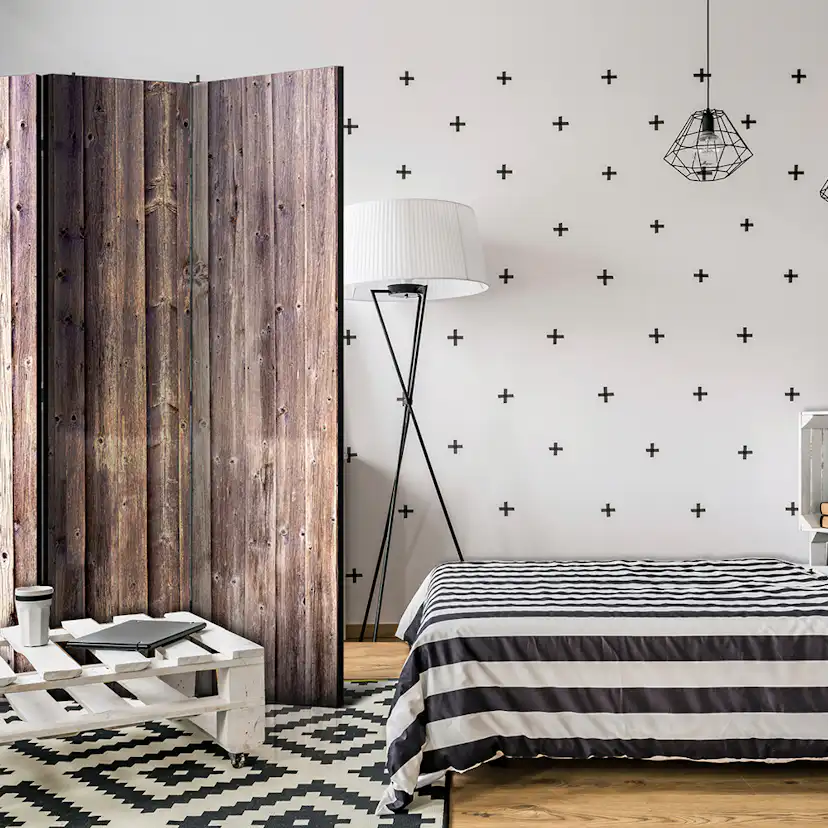 Rumsavdelare Skärmvägg Arkiio Wooden Charm 135x172 cm