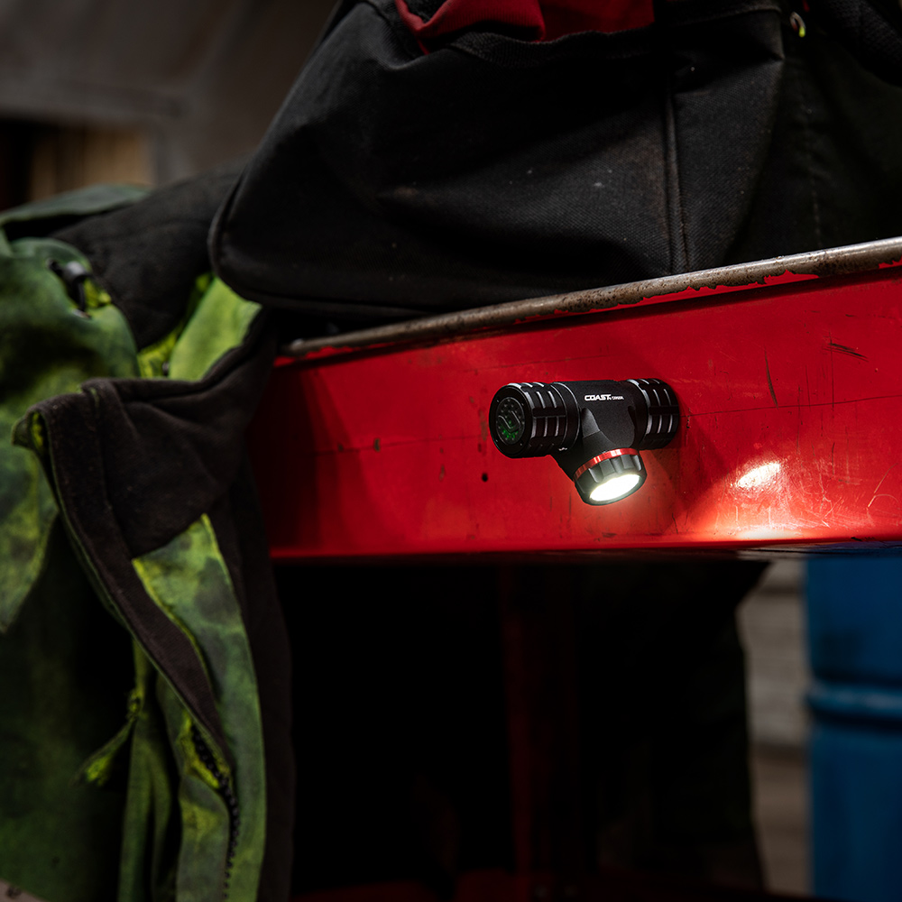 Pannlampa Coast XPH25R Uppladdningsbar 410 lumen