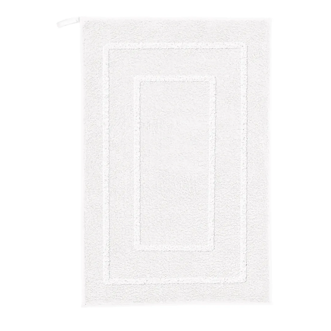 Badrumsmatta Nico white 50x80 cm Mått: 50x80, Färg: Vit