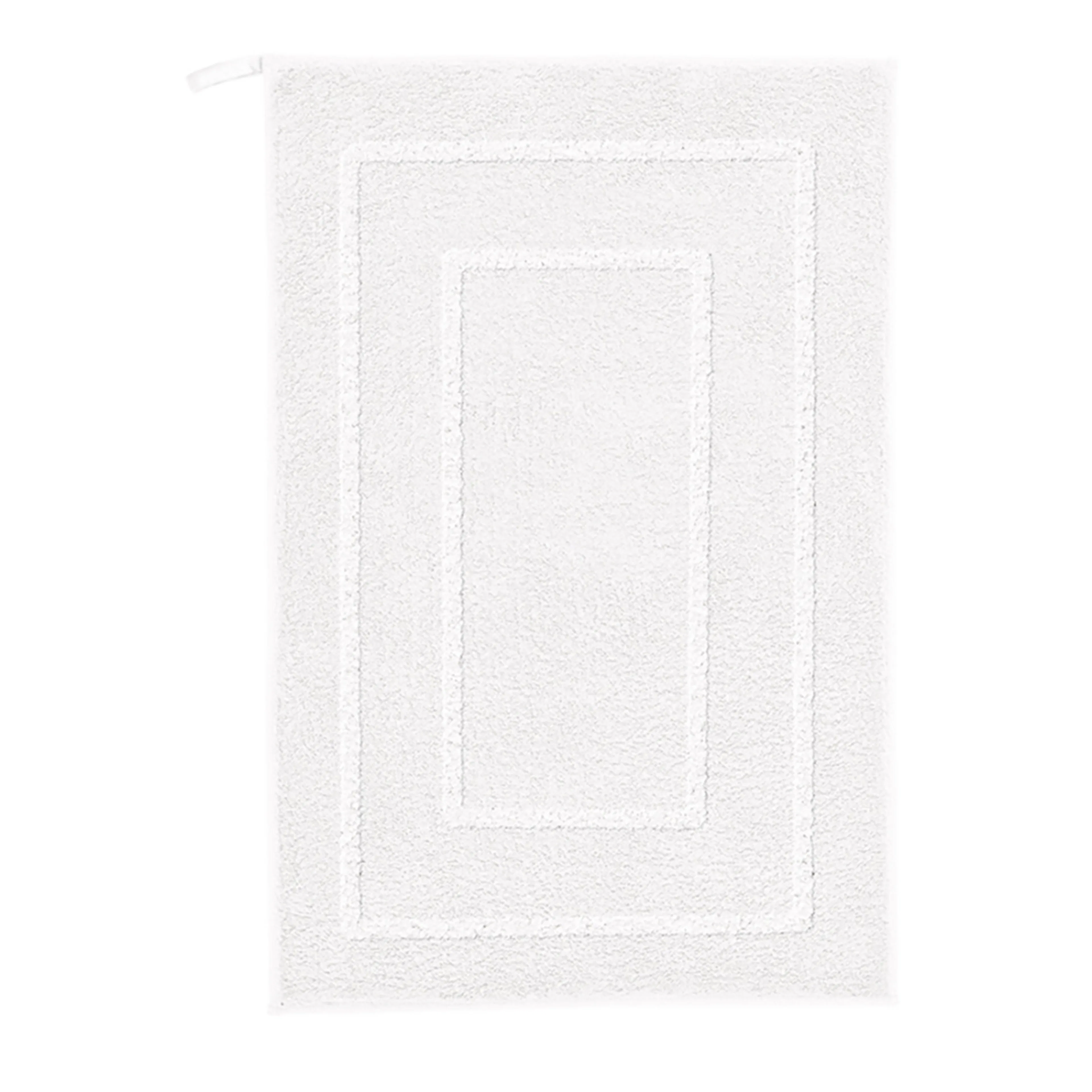 Badrumsmatta Nico white 50x80 cm Mått: 50x80, Färg: Vit
