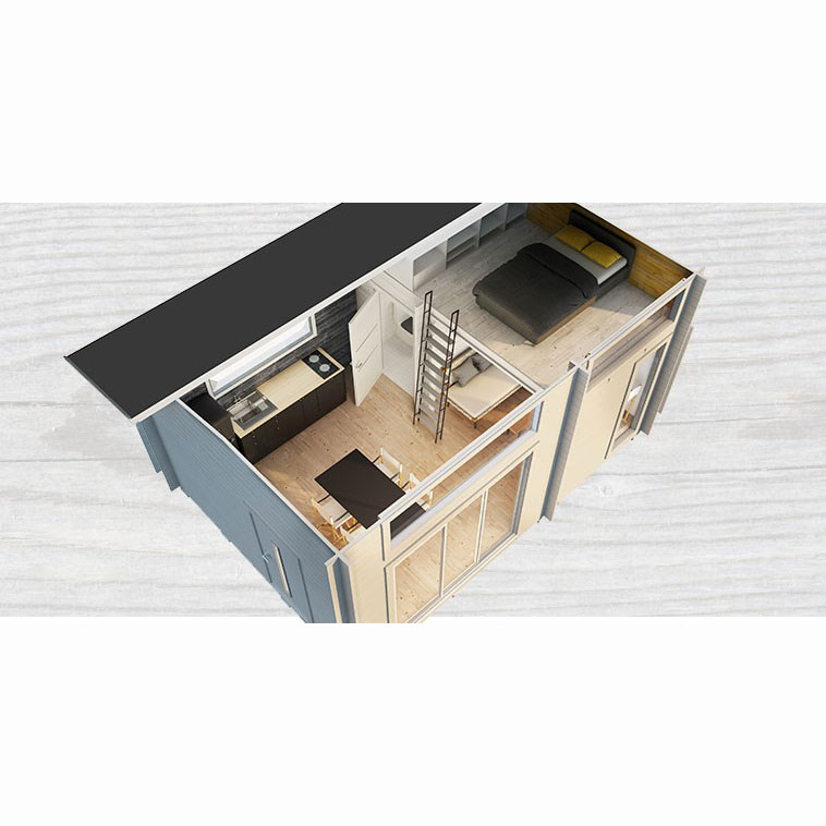 Attefallshus Baseco Fjällnäs funkisstuga med loft 25 m2