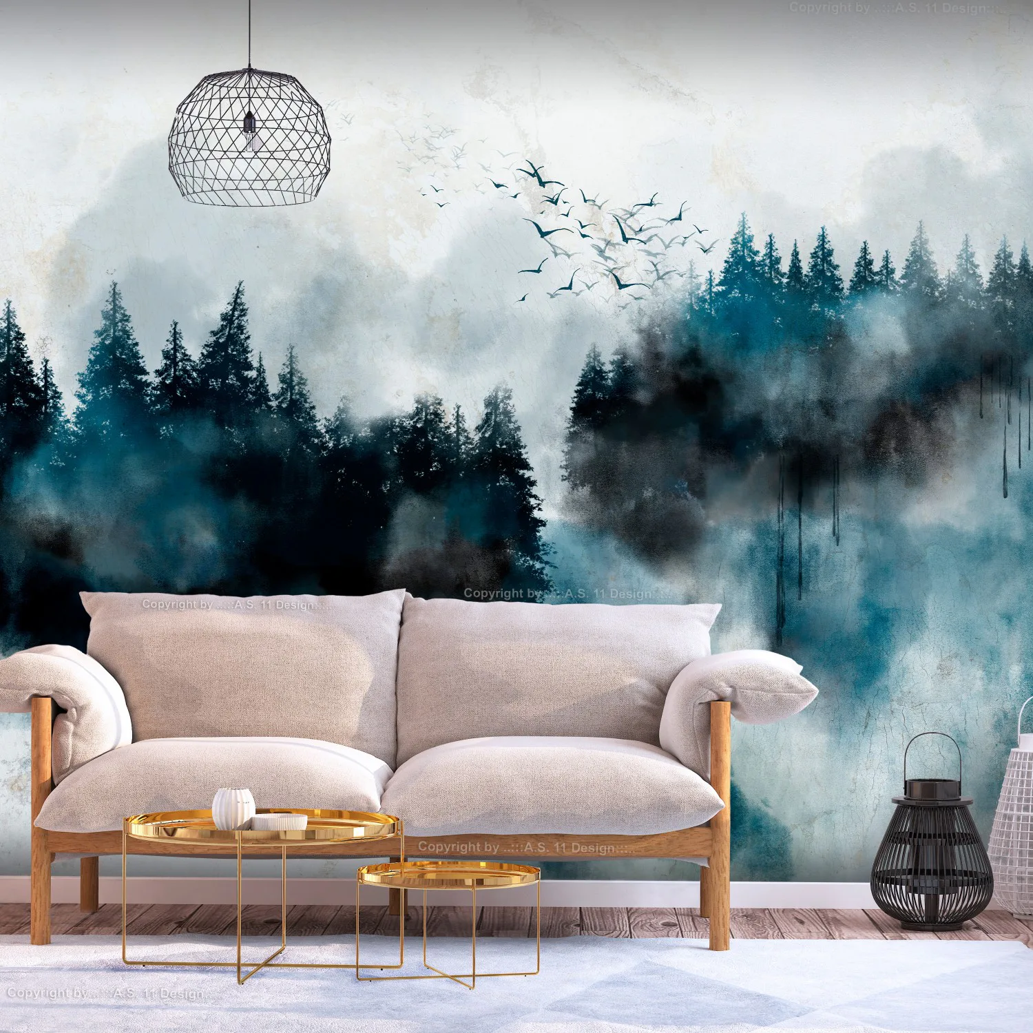 Fototapet Arkiio Painted Mountains