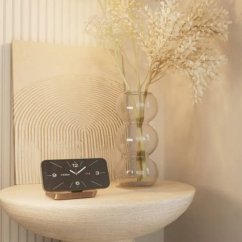 Trådlös Laddare ZENS Nightstand Qi 15W